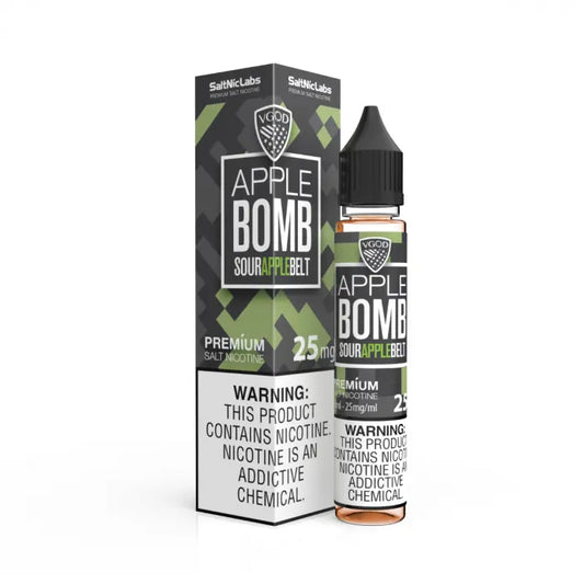Apple Bomb - VGod SaltNic | 30ML Vape Juice | 25MG,50MG  My Store