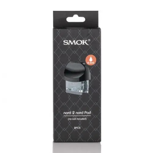 SMOK Nord 2 Replacement Empty Pod Cartridge 4.5ml (3pcs/pack) India  My Store