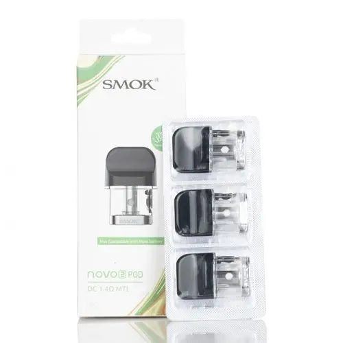 Smok Novo 2 Replacement Pods (Pack of 3)  My Store