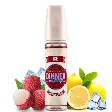 Flip Flop Lychee Ice - Dinner Lady | 60Ml Vape Juice | 3MG,6MG  My Store