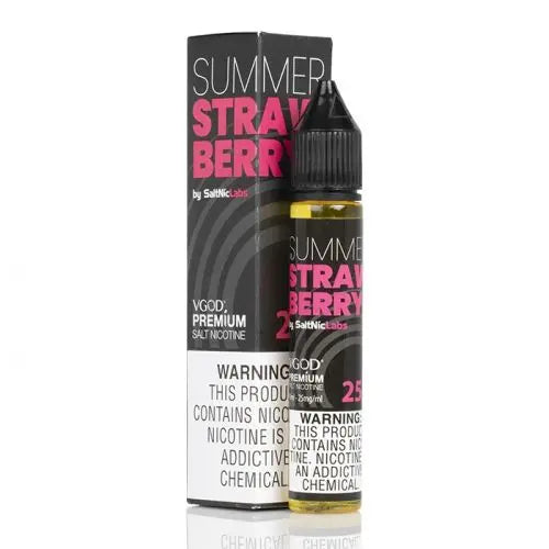 Summer Strawberry - VGod SaltNic | 30Ml Vape Juice | 25MG,50MG  My Store