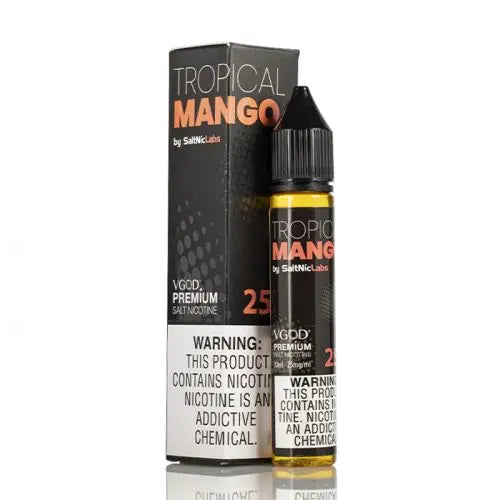 Tropical Mango - VGod SaltNic | 30ML Vape Juice | 25MG,50MG  My Store