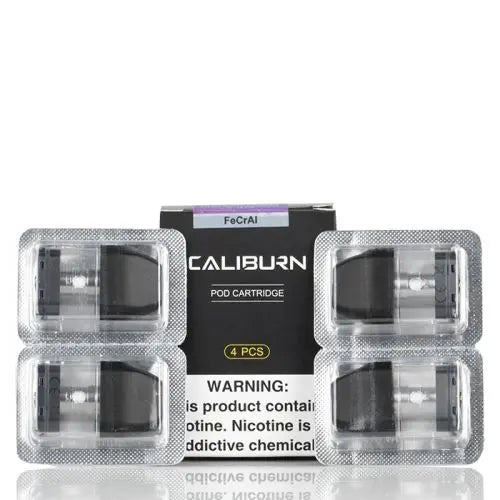 Caliburn Pod Kit Replacement Cartridges - 4-Pack  My Store