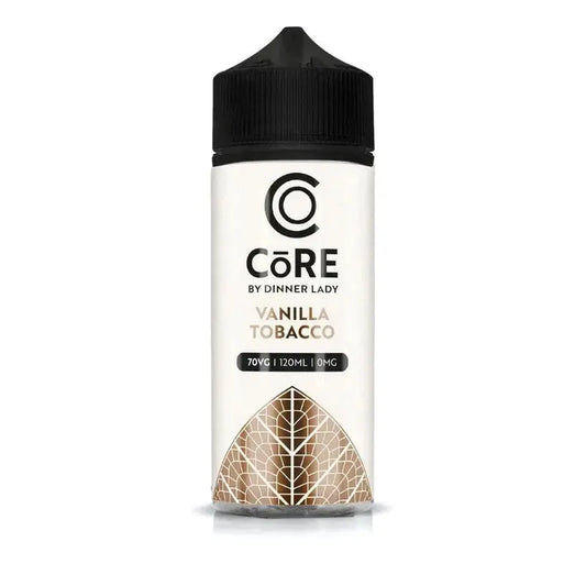 Vanilla Tobacco - Core by Dinner Lady | 120Ml Vape Juice | 3MG,6MG  My Store
