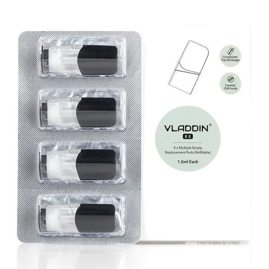 Vladdin RE Replacement Pods (4-PACK)  My Store